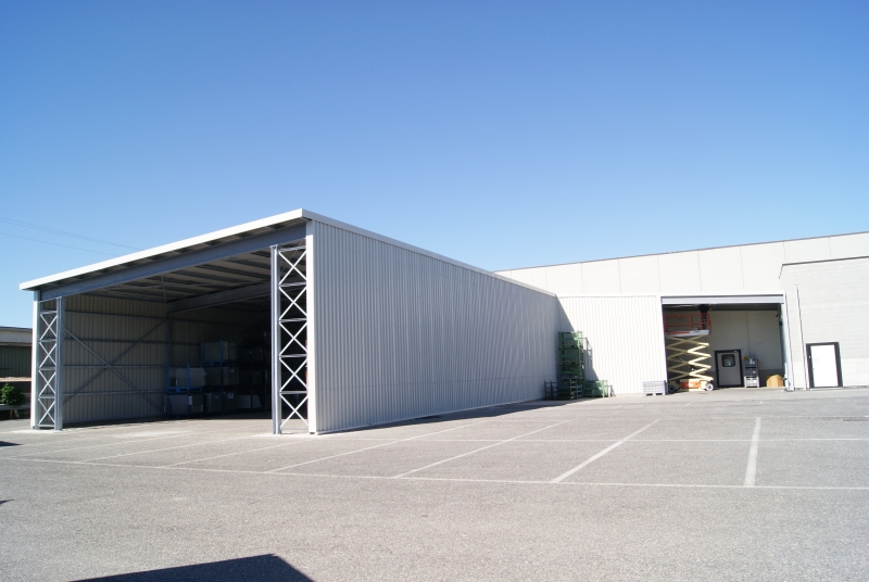 tettoie in ferro Bergamo, Brescia, Milano, Varese