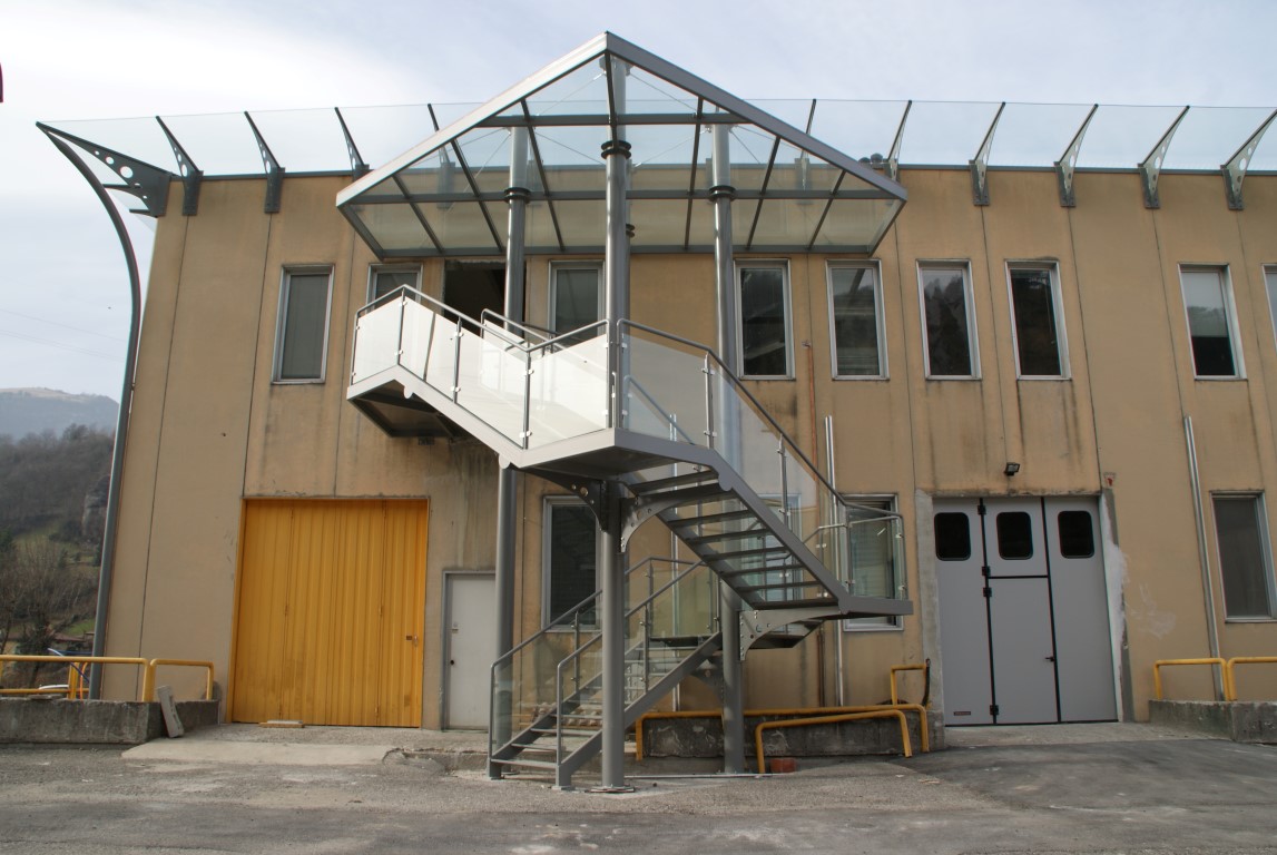 scale esterne in ferro